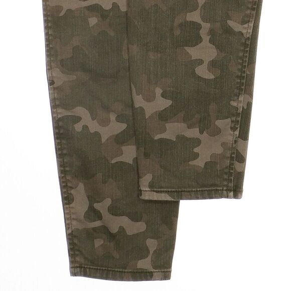 Eddie Bauer Curvy Skinny Cargo Jeans Size 4 Womens Camouflage Stretch 27x27 - Picture 6 of 11